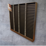 Dikey Kimlik Dizme Standı 100' lük Duvara Montaj 